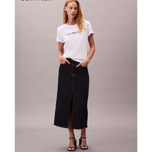 CK Denim Maxi Skirt
